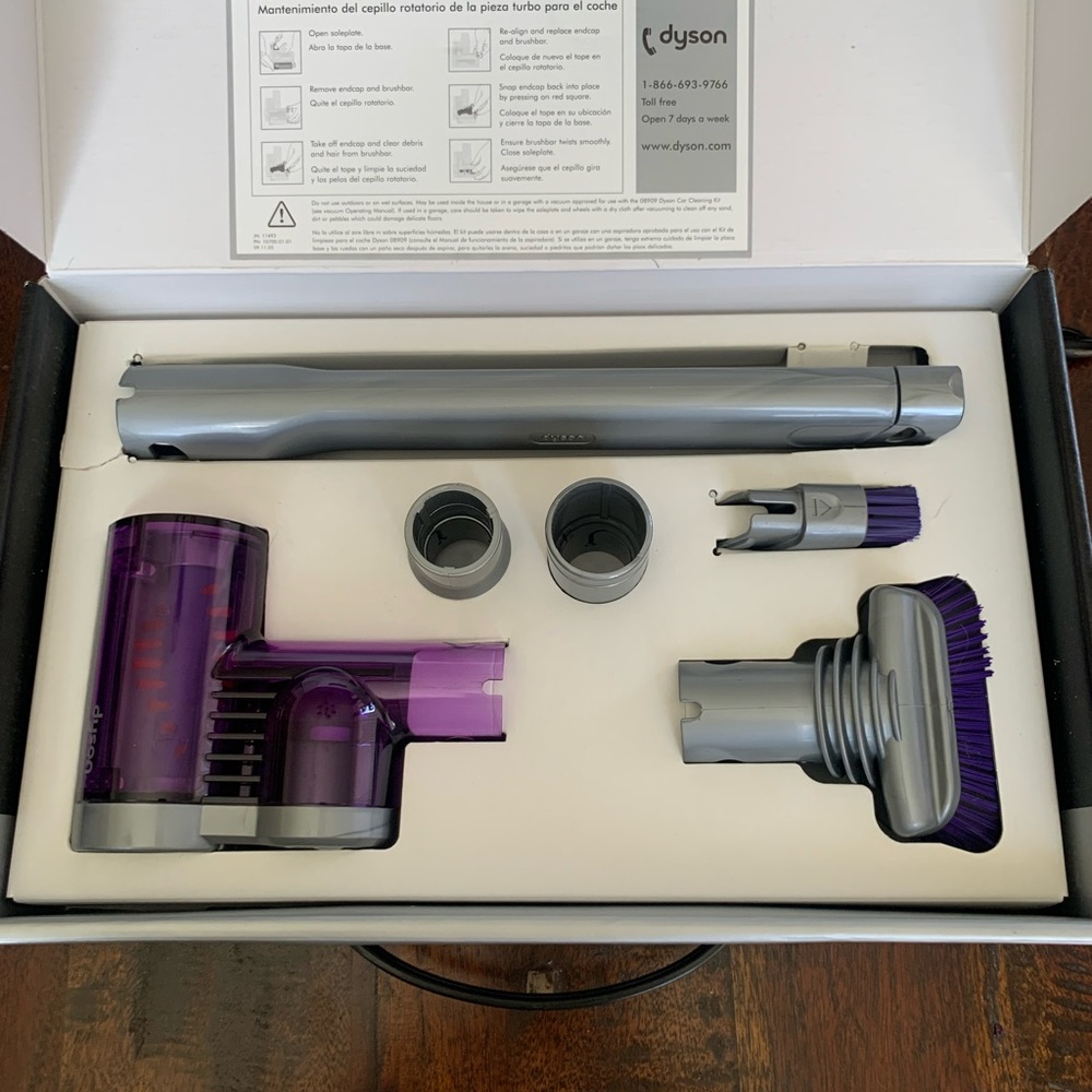 Dyson Car Cleaning Kit- Attachments only (no vacuum)
